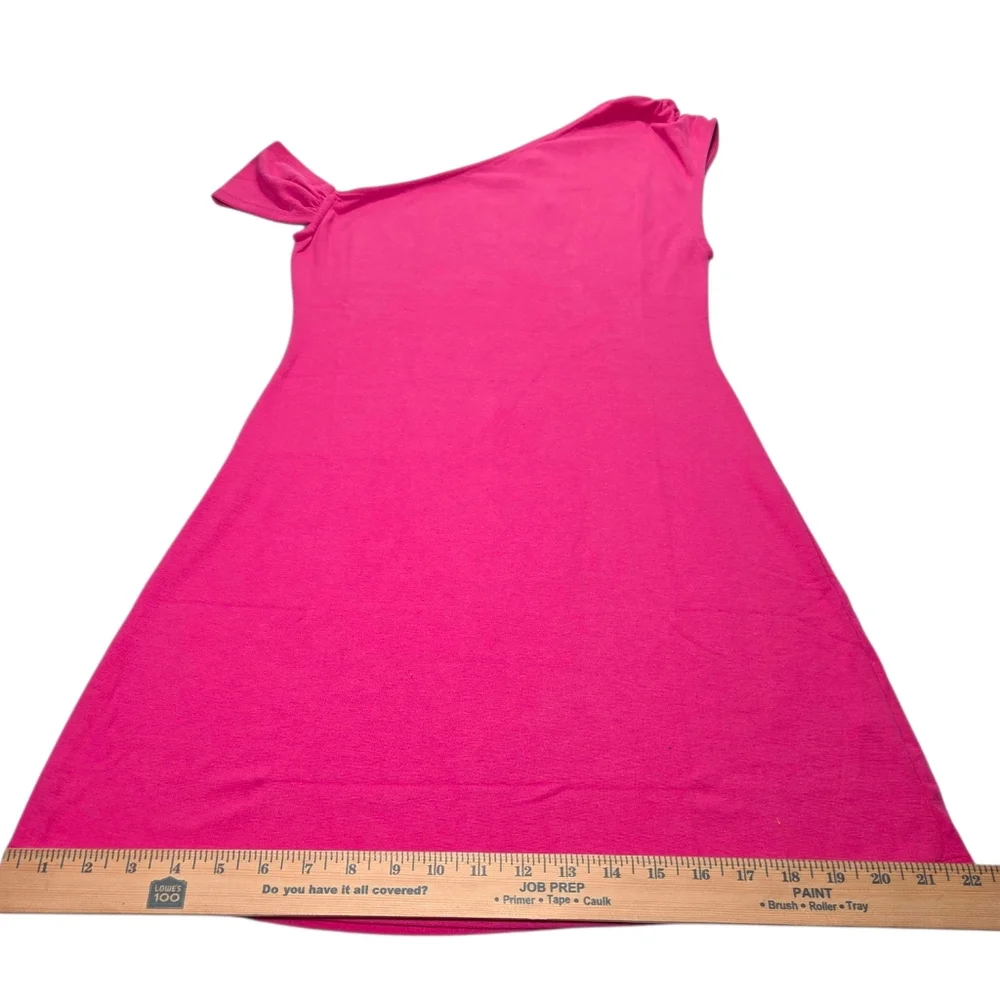 Free People Beach Cora Mini Dress Beetroot Pink Off Shoulder Bodycon Small NWT